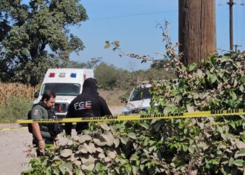 Encuentran cadáver atado en Aguaruto, Culiacán