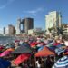 Playas de Sinaloa registran una gran afluencia de turistas esta Semana Santa