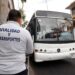 Realizan inspectores operativo de verificación de unidades de transporte urbano, para mejorar el servicio