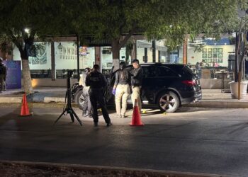 Ataque a balazos en el bulevar Diego Valadez Ríos deja un hombre gravemente herido