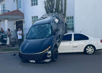 Accidente de tránsito en Culiacán deja dos personas lesionadas