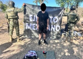 Menor de edad es detenido en posesión de cartuchos por el Grupo Interinstitucional en Culiacán