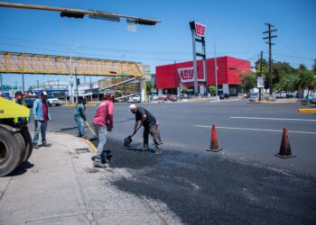 Culiacán mejora su infraestructura vial con jornadas simultáneas de reencarpetado