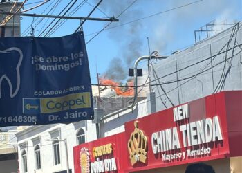 Se incendio en restaurante de comida china en el centro de Culiacán