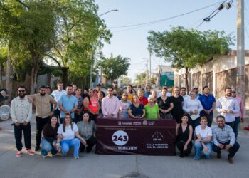 Colonos celebran nuevas calles pavimentadas en Culiacán: “ya caminamos con confianza”