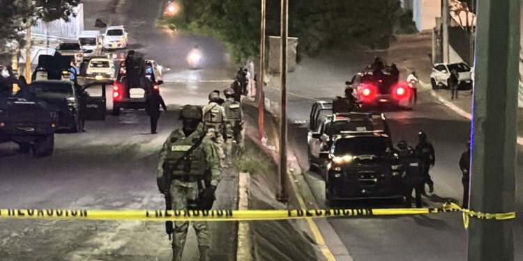Fuerte movilización de seguridad tras balacera en la colonia República Mexicana, Culiacán