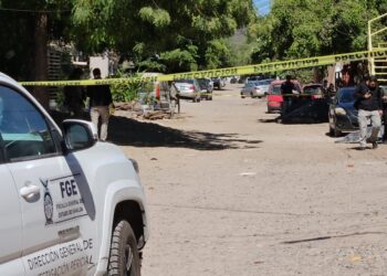 Tirotean una casa en la colonia 5 de Febrero