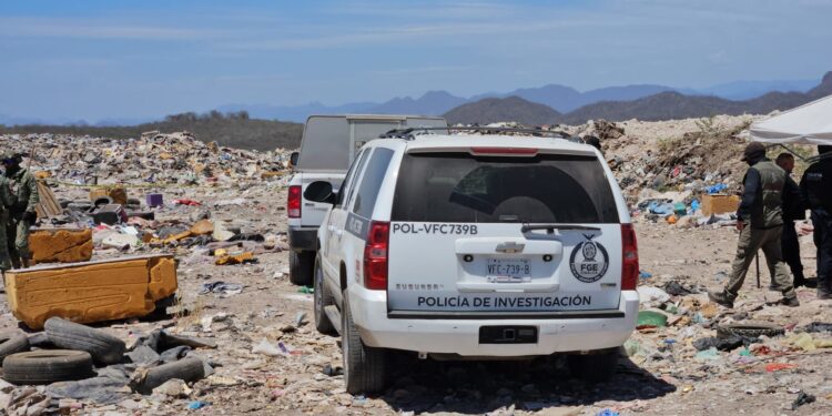 Localizan a dos hombres asesinados en el relleno sanitario de Culiacán