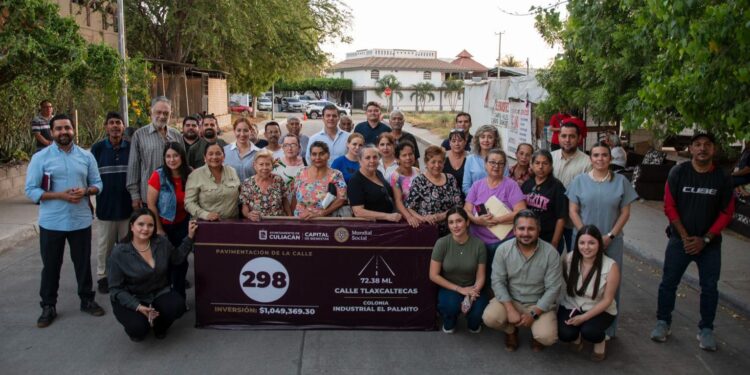 “Antes era puro lodo, hoy es otra vida”: culiacanenses agradecen pavimentación de calles