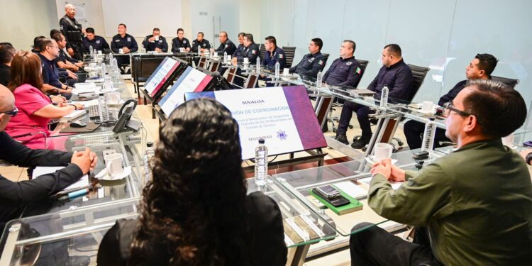 Sinaloa fortalece la coordinación intermunicipal en materia de seguridad pública