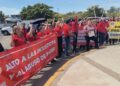 Trabajadores del Centro de Ciencias y CONFIE salen a protesta por incumplimientos laborales