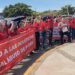 Trabajadores del Centro de Ciencias y CONFIE salen a protesta por incumplimientos laborales