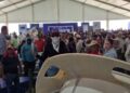 Irrupción y pancartas obligan a suspender acto de Mexinol en Topolobampo