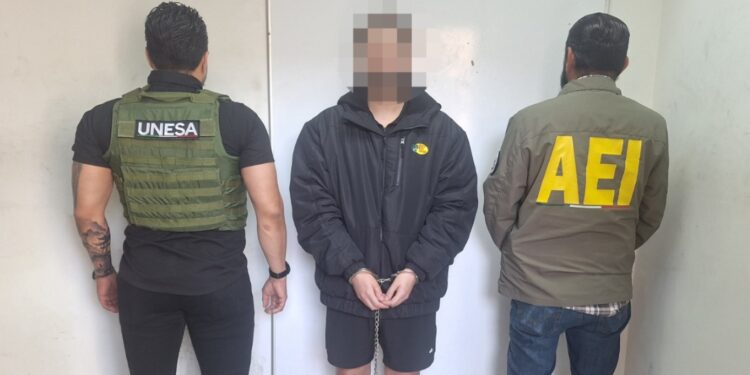 Cumplimenta UNESA orden de aprehensión contra probable responsable de homicidio calificado cometido con premeditación