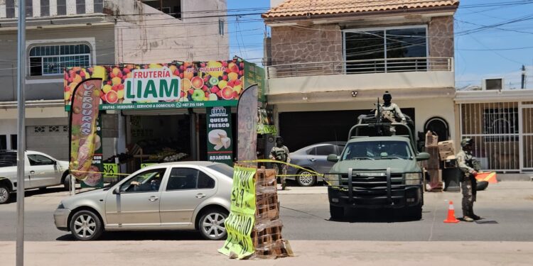 Asalto a frutería en Culiacán deja a un hombre lesionado a balazo