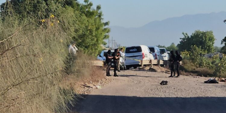 Dos hombres desconocidos fueron hallados asesinados esta mañana en Aguaruto