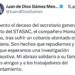 Alcalde de Culiacán lamenta asesinato de líder del Stasac y exige el esclarecimiento del crimen