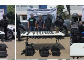 Siete civiles fueron detenidos en el municipio de Culiacán por el Grupo Interinstitucional