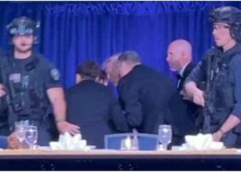 Trump es evacuado por disparos en la cena de corresponsales de la Casa Blanca; tirador es detenido