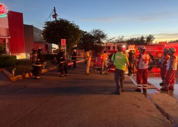 En incendio de casino en Culiacán se activaron protocolos de emergencia: PC