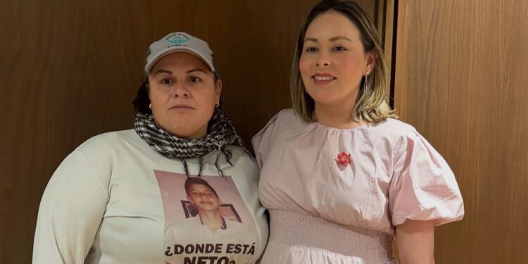 Tras protesta en Palacio de Gobierno, Yeraldine Bonilla se reúne con madres buscadoras