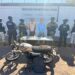Grupo Interinstitucional detuvo a 2 civiles; les aseguraron armas cortas, cigarros con presunta droga, dinero en efectivo y una motocicleta