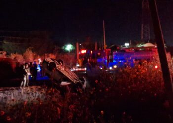 Tres elementos de la Guardia Nacional resultan lesionados tras volcadura en El Sauz