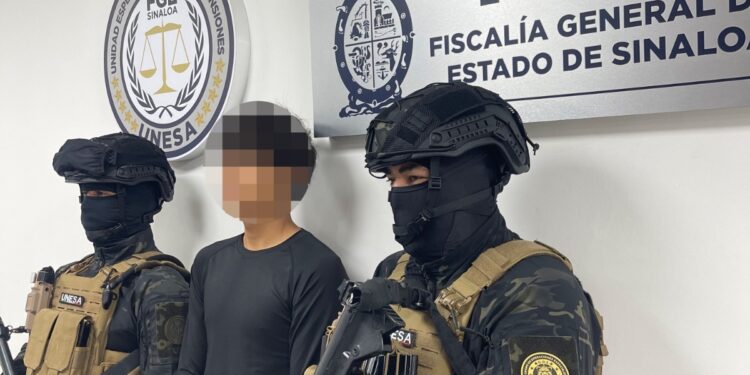 Cumplimenta UNESA orden de aprehensión contra probable responsable del delito de homicidio en grado de tentativa en Culiacán