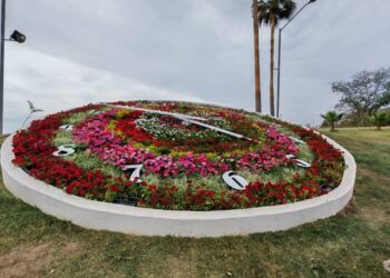 Analizan nueva ubicación para el reloj floral retirado por obra del malecón en Culiacán