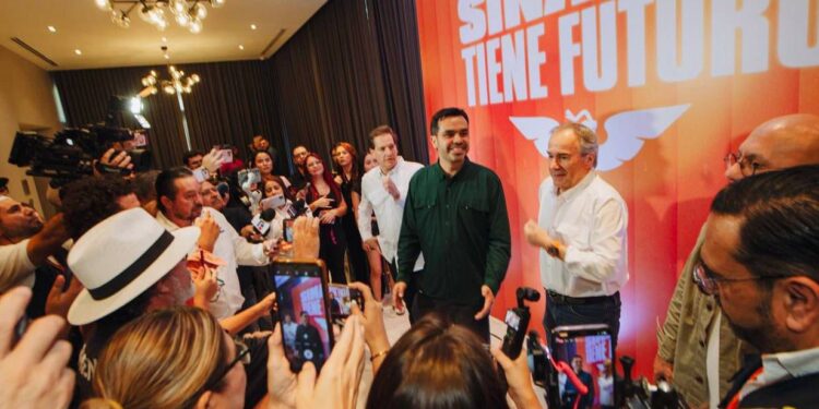 Jorge Álvarez Máynez y Sergio “Pío” Esquer presentan el Consejo Ciudadano “Pensando en Sinaloa”