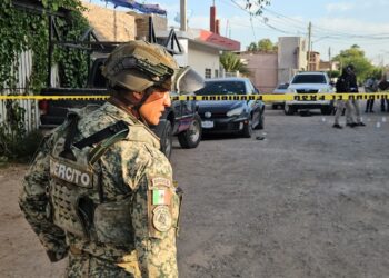 Ejecutan a dos hombres en la colonia Industrial El Palmito