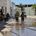 Incendio en la tercera planta de una residencia moviliza a cuerpos de emergencia en Culiacán