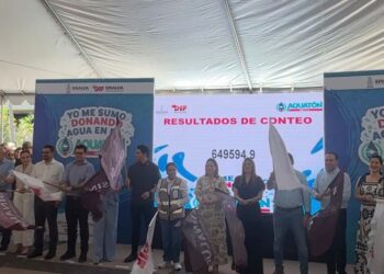Arranca Aquatón 2026 en Sinaloa para apoyar a familias afectadas por la falta de agua
