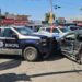 Choque en Culiacán deja cuatro lesionados, entre ellos tres policías municipales