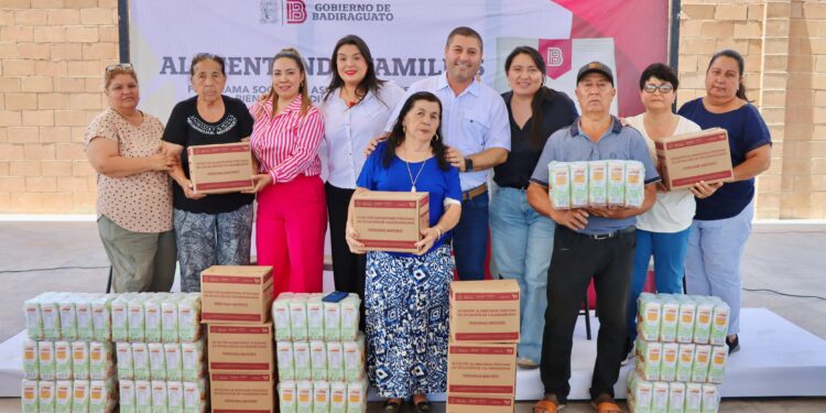Más de mil 500 familias de Badiraguato son beneficiadas con el programa social municipal ‘Alimentando Familias’