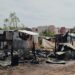 Voraz incendio consume tres viviendas en zona de invasiones de Valle del Agua, en Culiacán