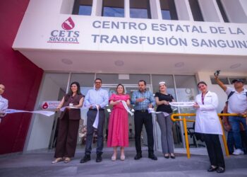 Gobernadora Yeraldine pone en marcha el Centro Estatal de Transfusión Sanguínea