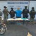 El Grupo Interinstitucional detuvo a un civil; le aseguraron un arma corta, un cargador, presunta droga y una motocicleta