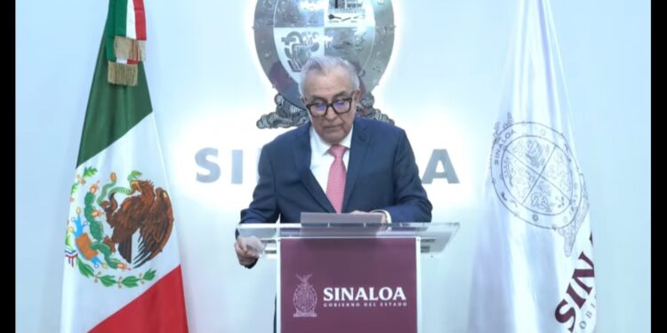 Rocha Moya pide licencia temporal como gobernador de Sinaloa ante investigación en su contra