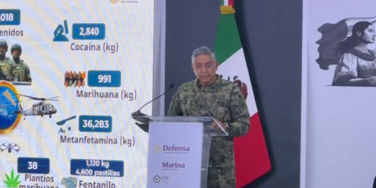 Semar intensifica vigilancia en Sinaloa; destaca resultados en combate al crimen y recuperación de Mazatlán