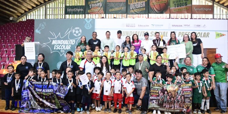 El Jardín de Niños “Carmen Ramos del Río” se corona campeón del Mundialito Preescolar 2026