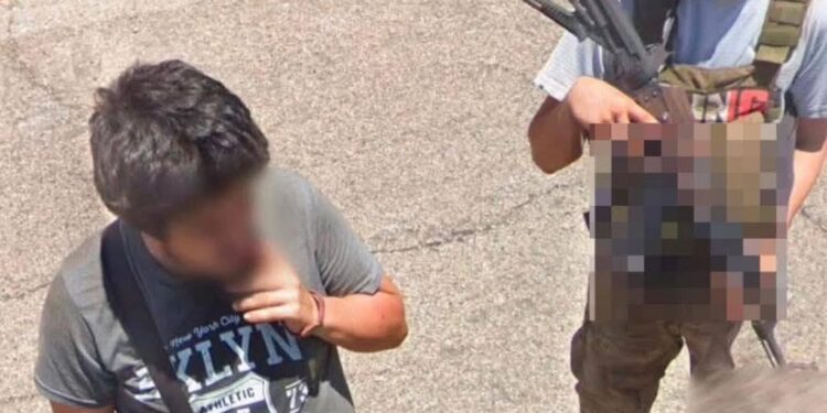 Captan en Google Maps a hombres armados sobre la carretera a Mojolo, al norte de Culiacán