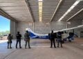 Descubren hangar con avioneta sospechosa en Valle de Mexicali