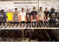 Grupo Interinstitucional detiene en Valle Alto a 9 personas, entre ellas dos menores de edad