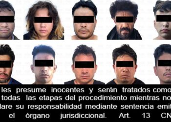 FGR obtiene vinculación a proceso para 10 personas por posesión de armas de fuego, cargadores, cartuchos y portación de inhibidor de señal