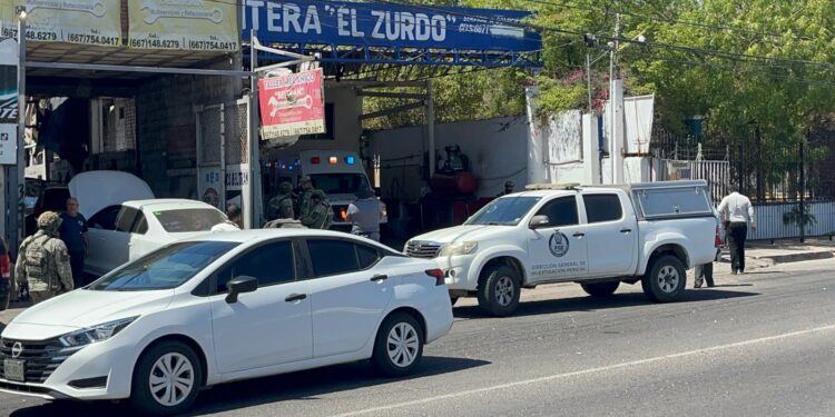 Ataque armado en llantera de La Conquista deja un muerto y un herido en Culiacán