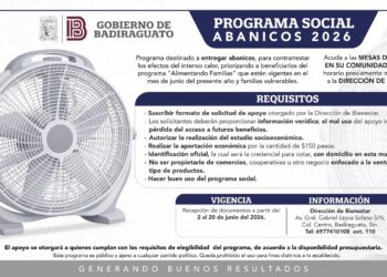 Gobierno de Badiraguato lanza nuevo programa social municipal; familias se verán beneficiadas con abanicos
