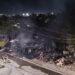 Incendio consume viviendas improvisadas en zona invadida de Hacienda El Valle