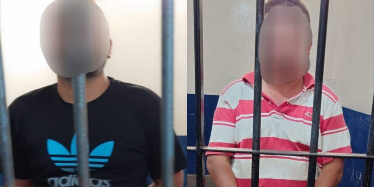 Derivado de un reporte ciudadano, el Grupo Interinstitucional detiene a dos civiles tras una riña en Culiacán