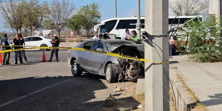 Mueren dos trabajadoras de la Secretaría de Salud en accidente carretero al sur de Culiacán